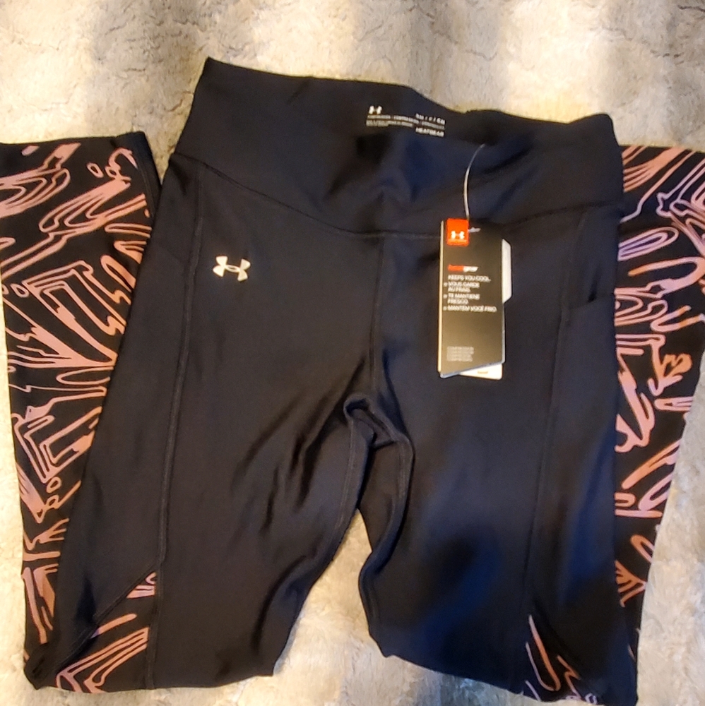 Under armour heatgear compression leggings suze small